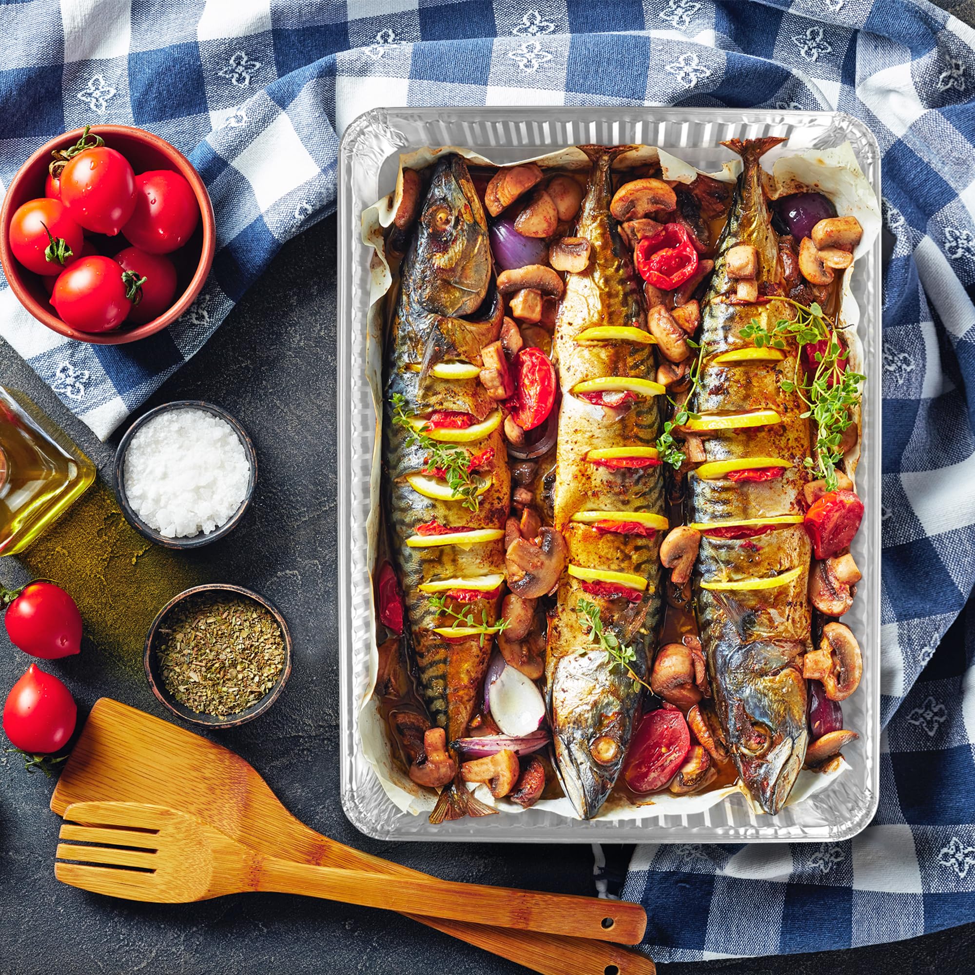 PLASTICPRO bandejas para catering y cenas, ahorro de tiempo