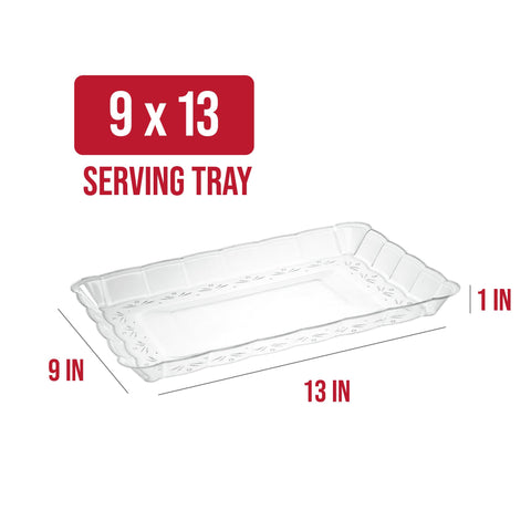 Bandejas para frutas y verduras Plasticpro, presentación fresca en la mesa.