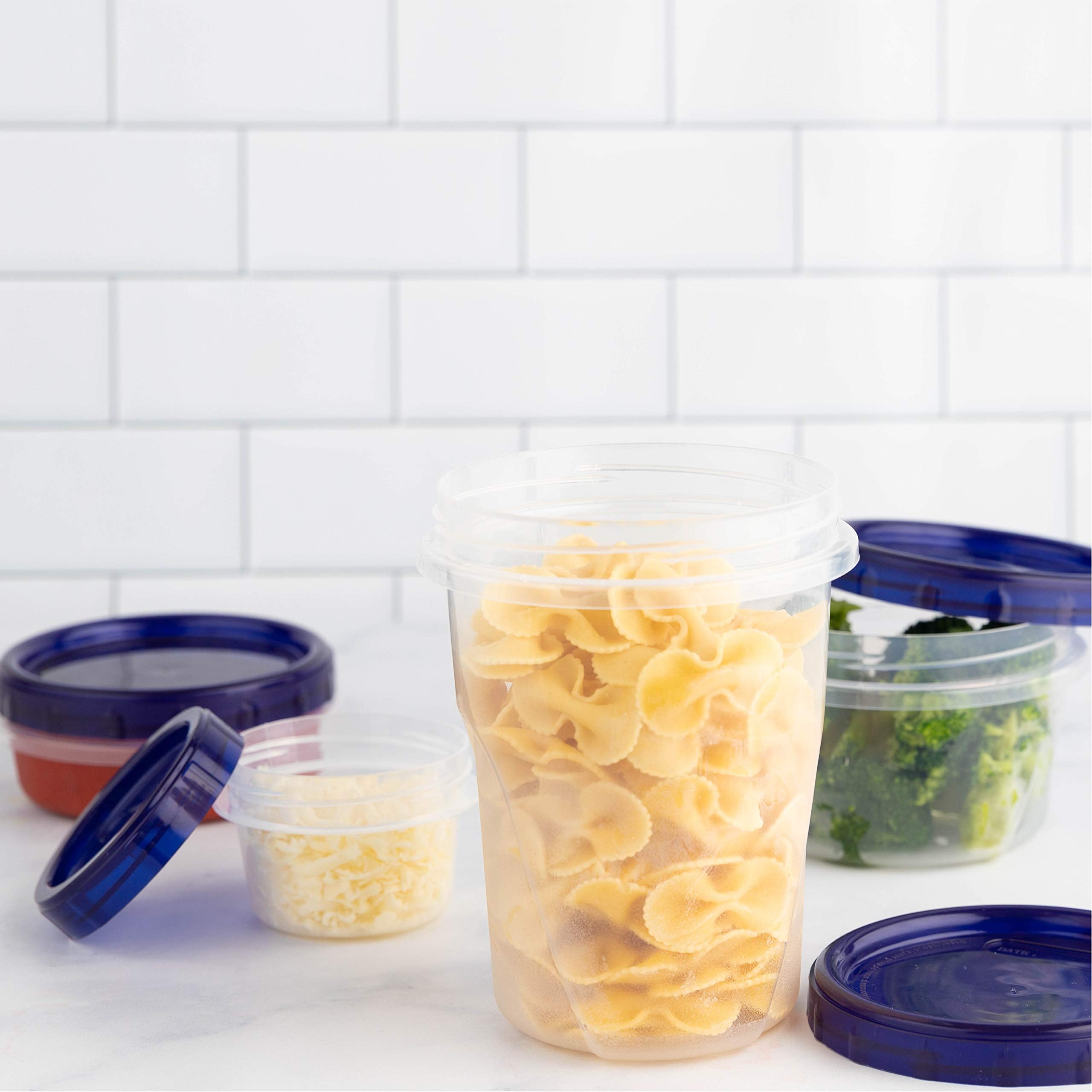 PLASTICPRO uso versátil para almuerzos, sobras, especias y granos