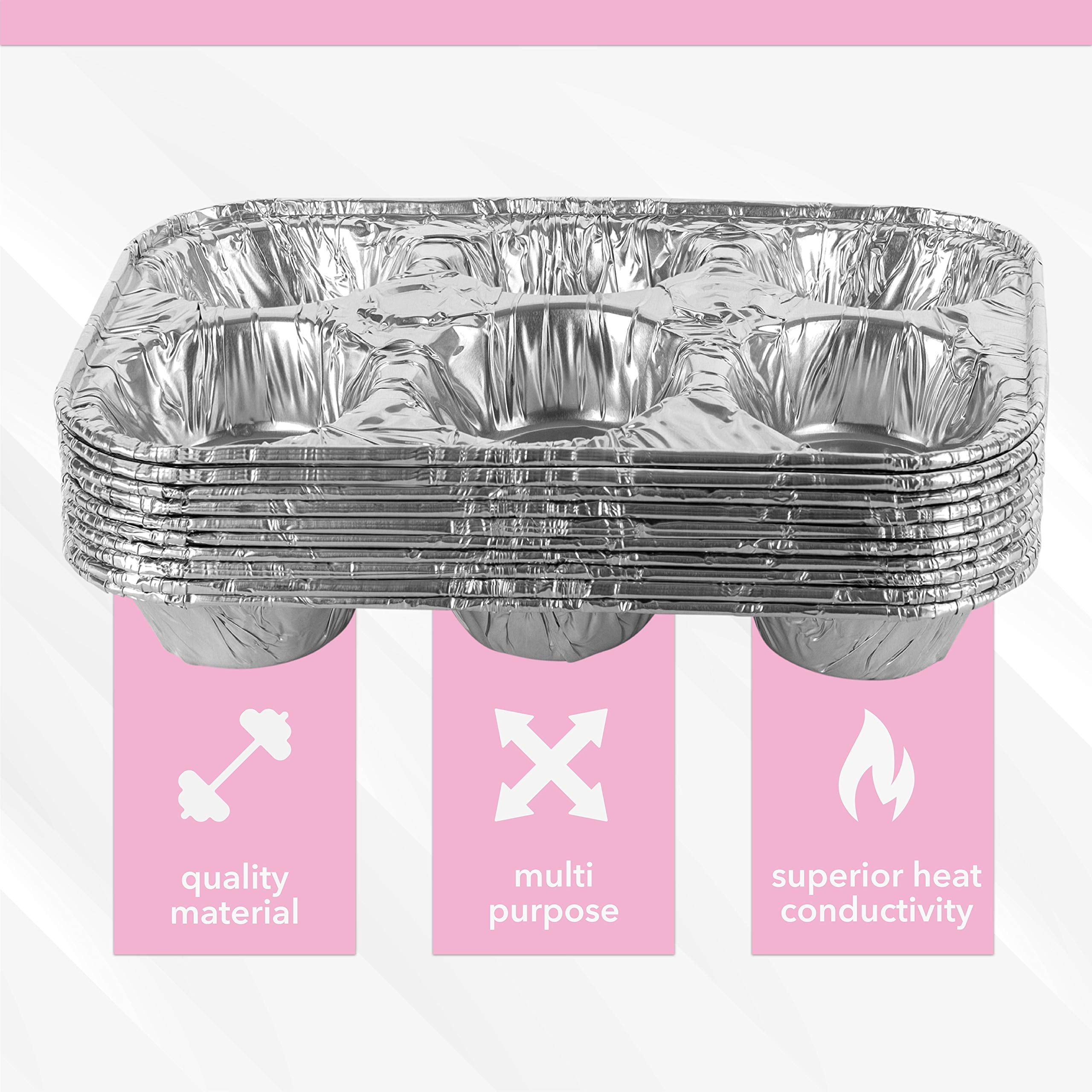 PLASTICPRO molde de aluminio resistente al calor para repostería.