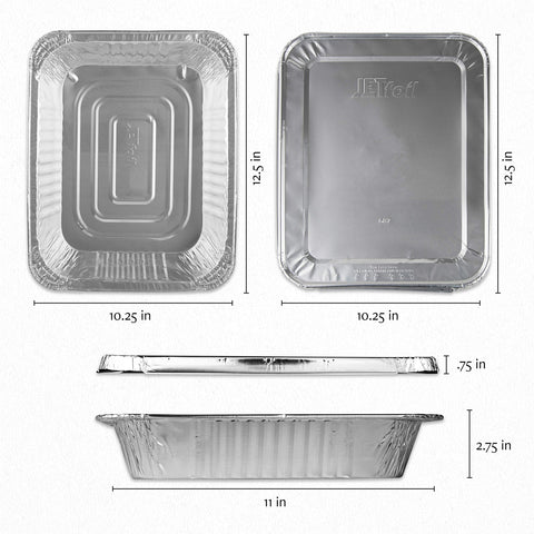 PLASTICPRO tapas de aluminio con cierre hermético, mantienen la comida fresca para entrega.