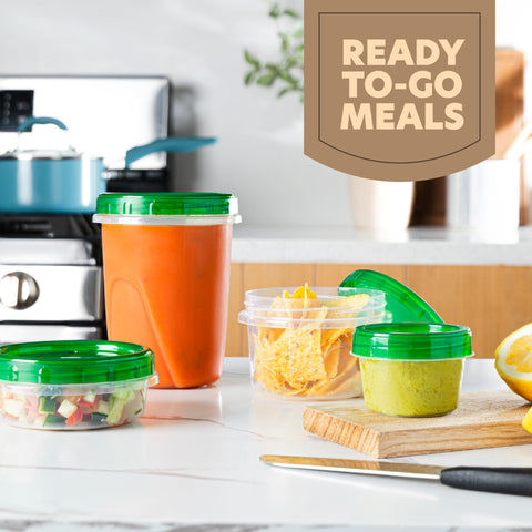 PLASTICPRO: ideales para preparar comidas y refrigerar porciones para la semana.