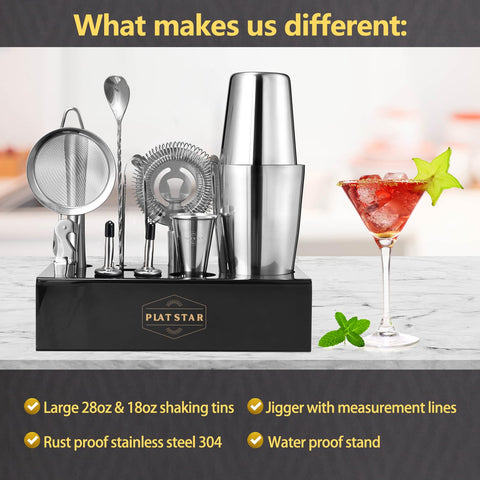 Plat Star Muddler de madera para liberar aromas.