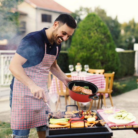 Pleasthome utensilios de nylon incluidos, útiles para cocinar sin rayar superficies.