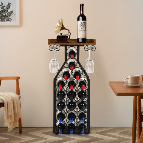 Plinthos estante bar mini ofrece área de servicio práctica para reuniones.