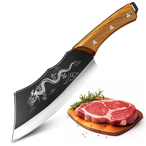 Plys Cuchillo Dragón acero inoxidable 58-60 HRC para durabilidad