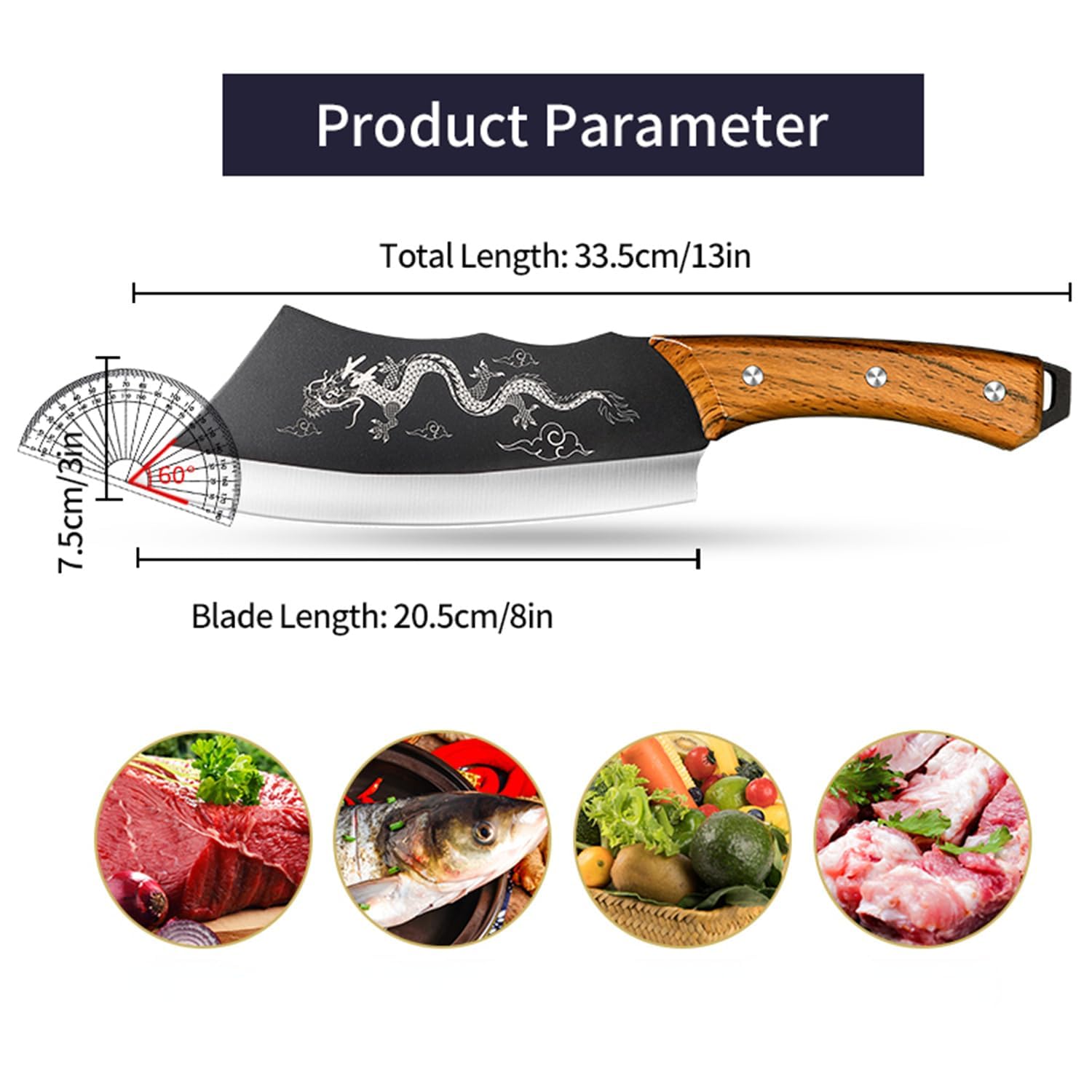 Plys Cuchillo Dragón espina de 4 mm para cortes estables