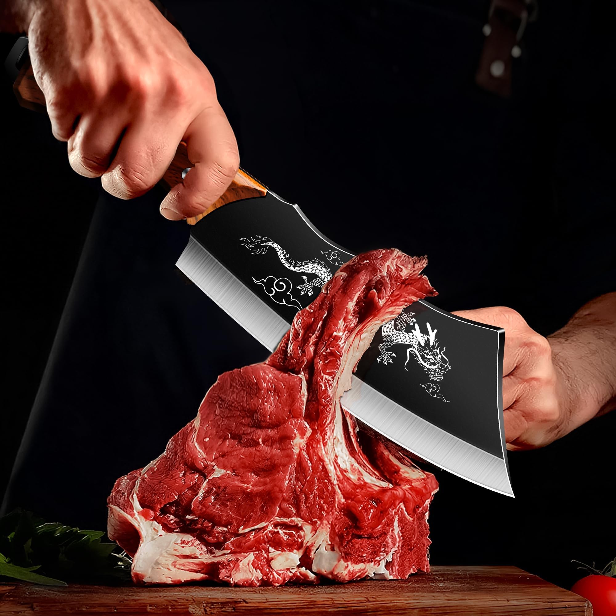 Plys Cuchillo Dragón mango ergonómico antideslizante para control