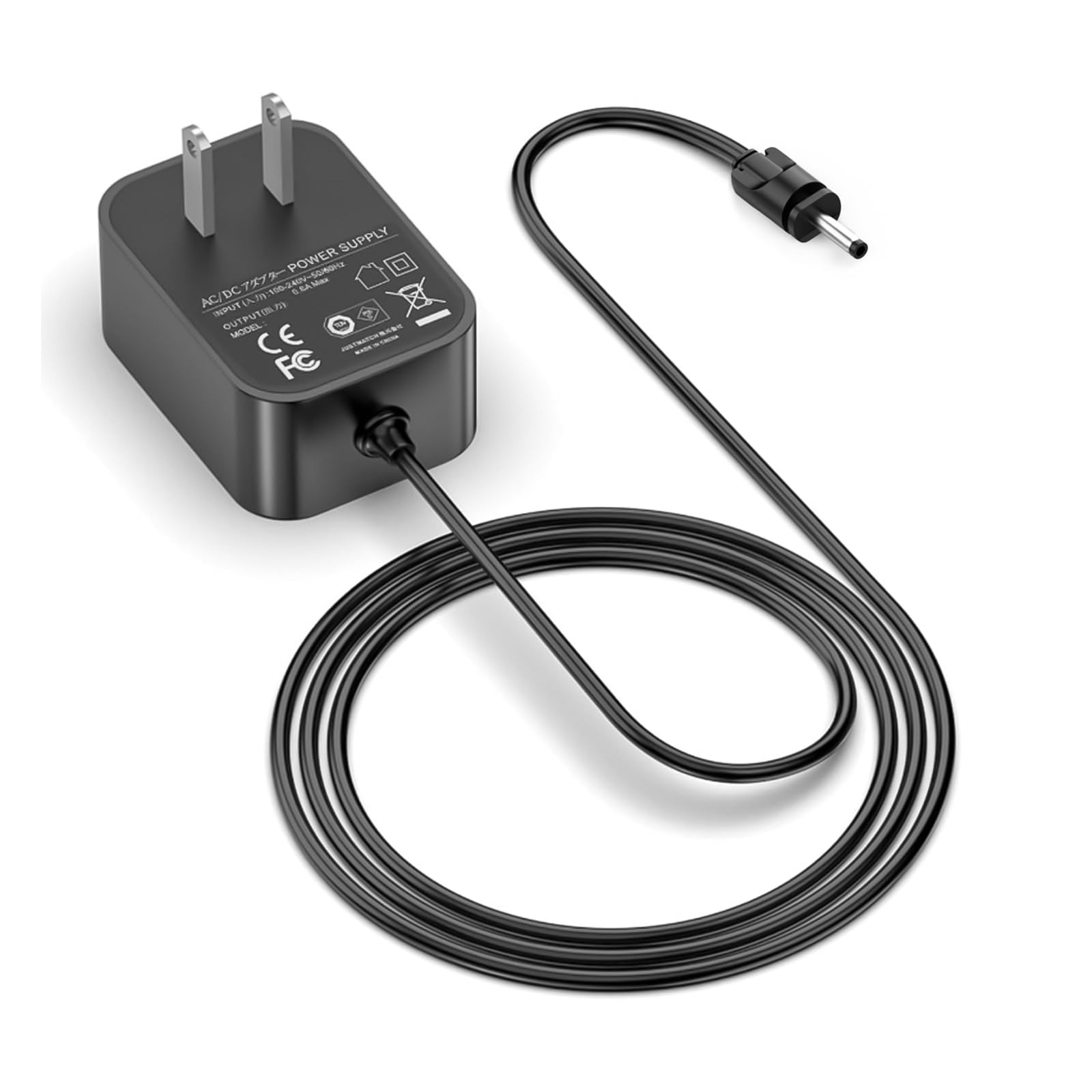 Cargador POANES para Ninja Blast Max BC251, cable resistente para recargas seguras.