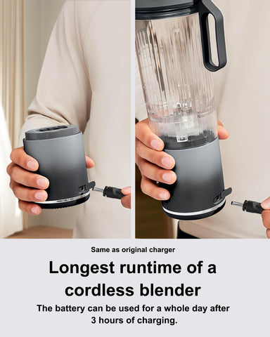 POANES cargador Ninja Blast Max BC251, uso portátil para smoothies sobre la marcha.