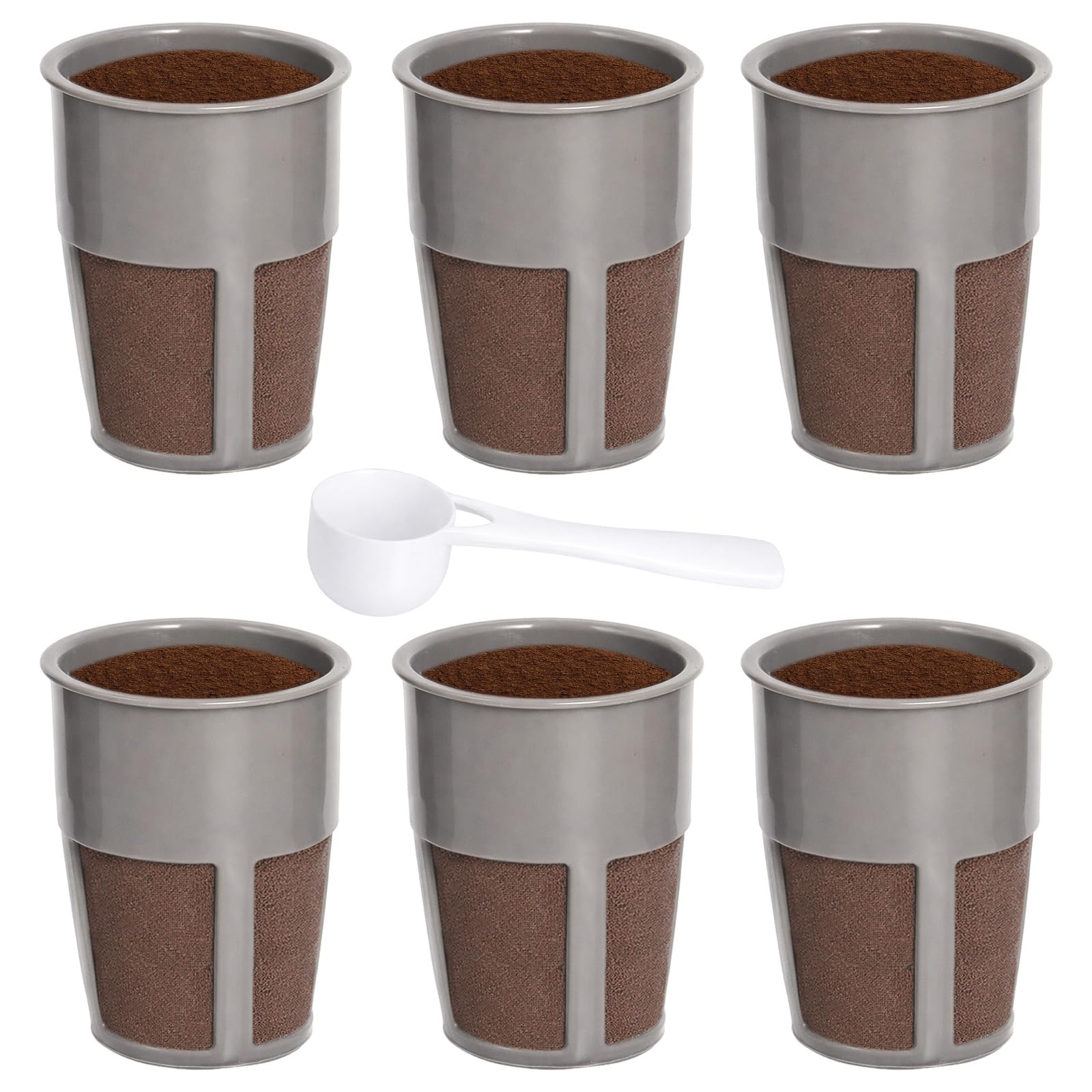 Podoy K250 filtro interno reutilizable, compatible con Keurig 2.0 para café fresco.