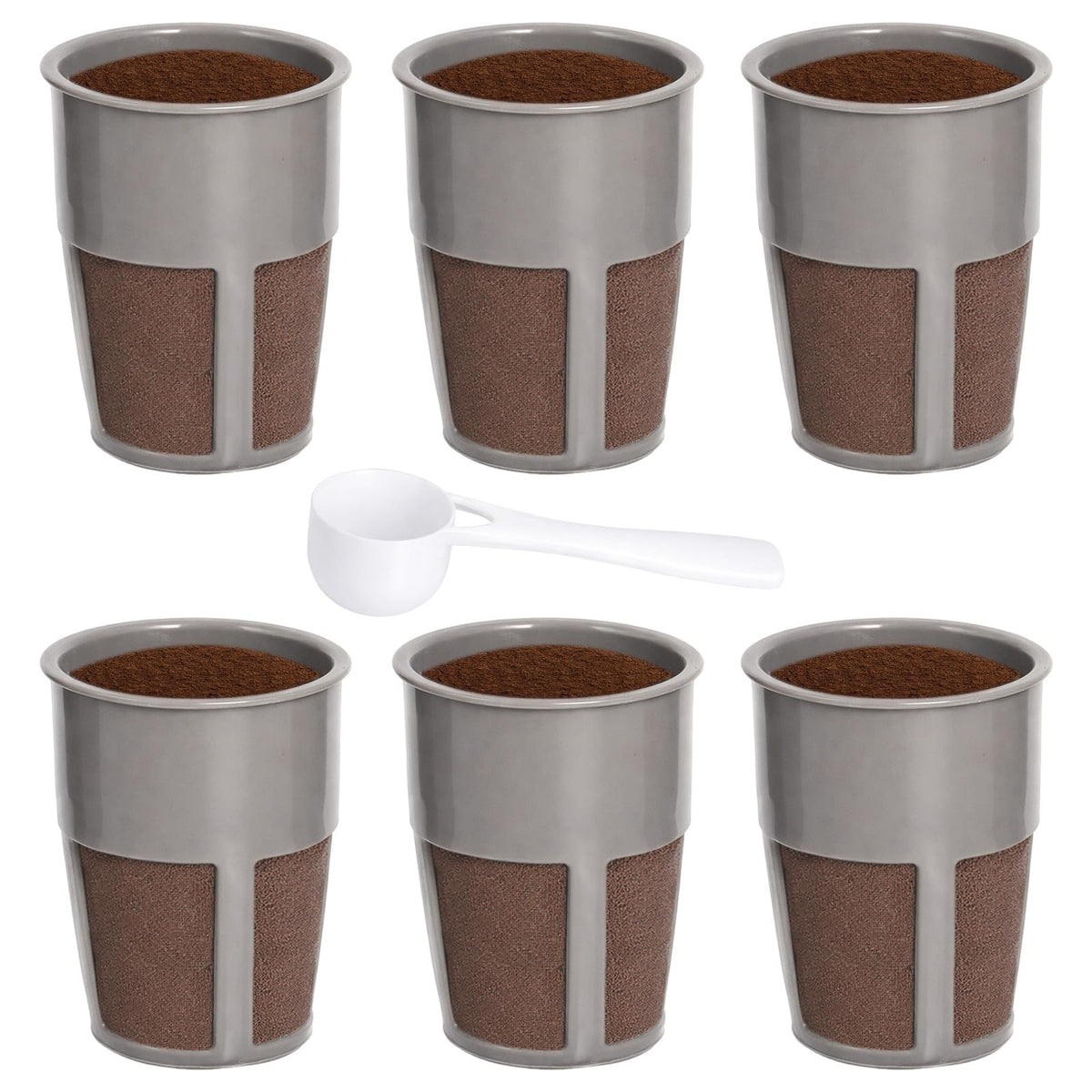 Podoy K250 filtro interno reutilizable, compatible con Keurig 2.0 para café fresco.