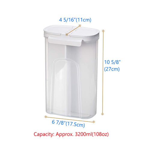 Poeland estante de cocina compacto blanco para despensa