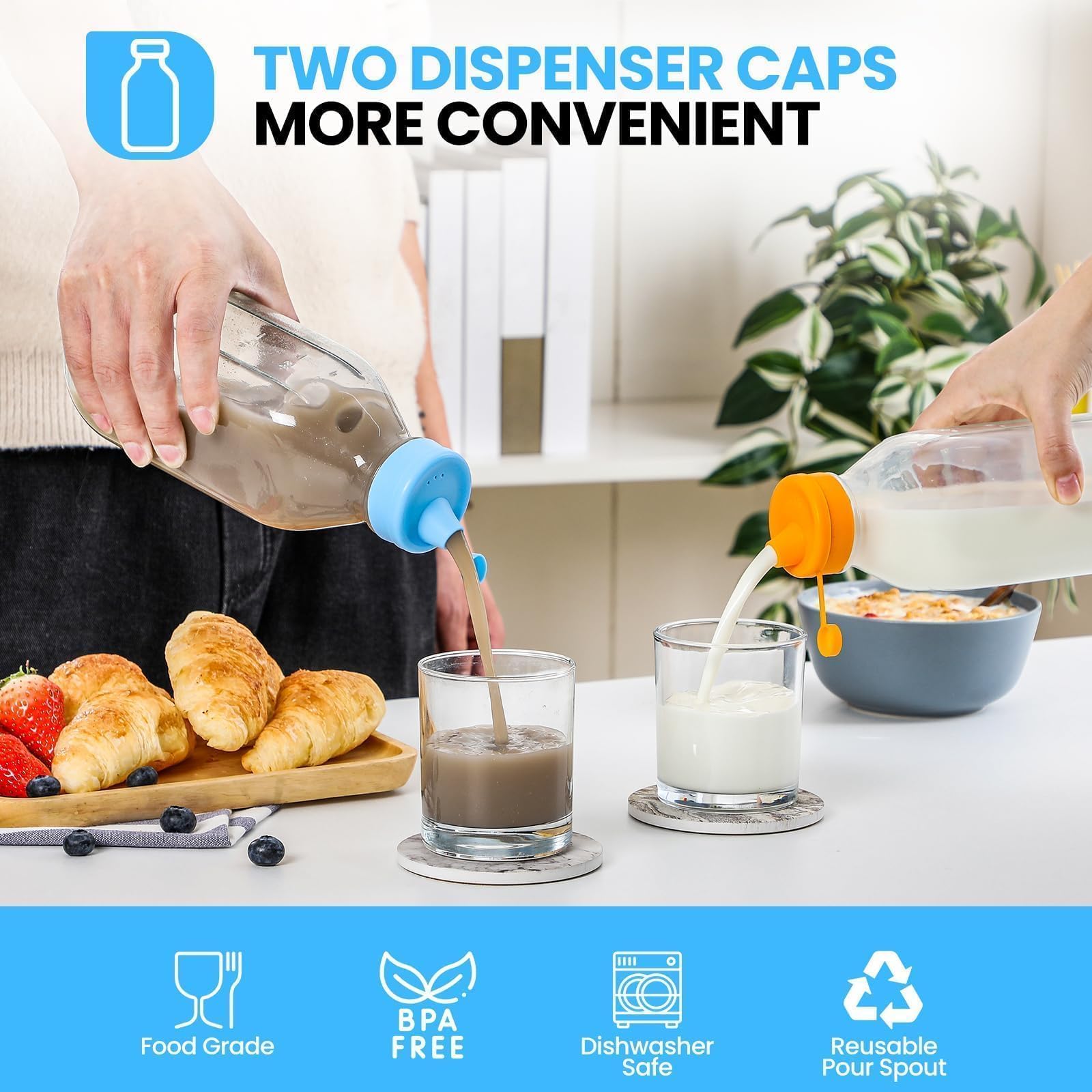 POIKSHARK bolsas filtrantes de leche de nuez 12x12 para leche suave