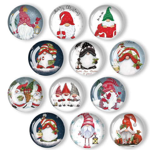 Imán Poitvd con duendes navideños para decorar y organizar la nevera