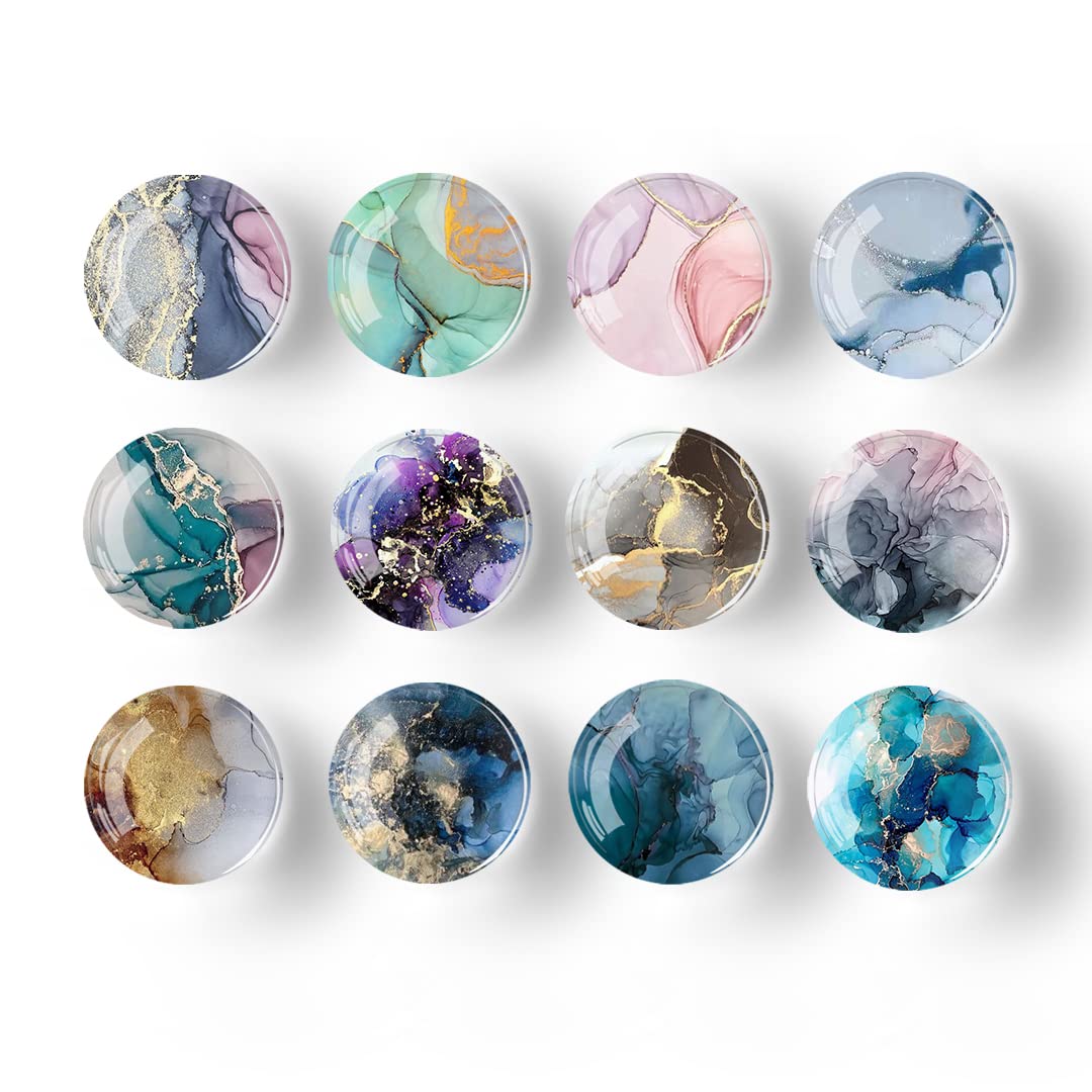 Poitvd imán cristal nevera 2 ideal para notas y recordatorios