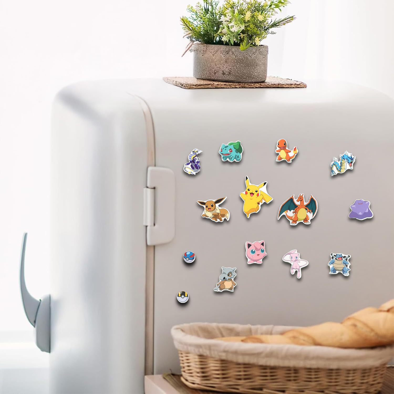 Pokemon imán Bulbasaur para nevera, ayuda a mejorar la motricidad