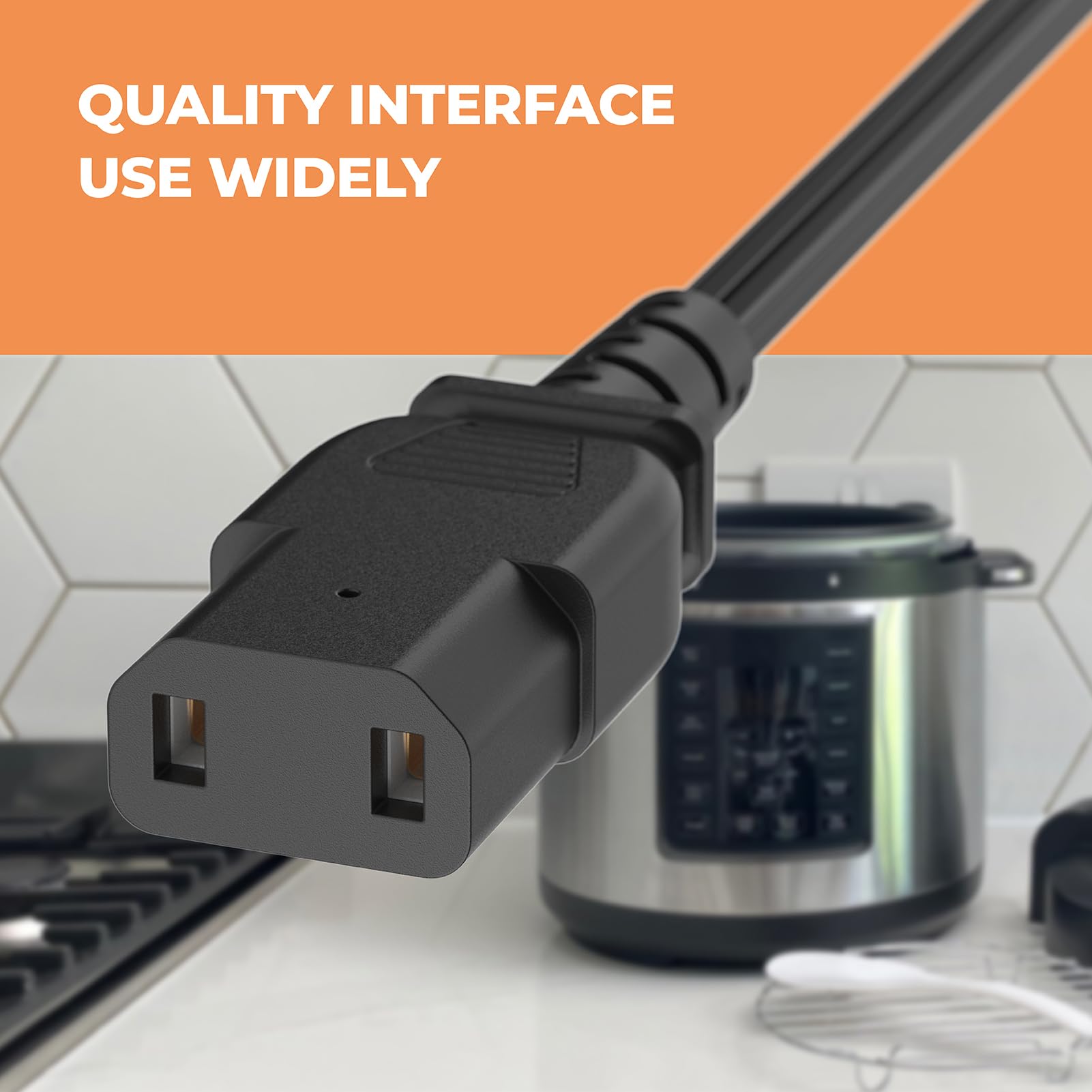 Pokin cable de repuesto de 3 pies, extensión útil para la cocina diaria.