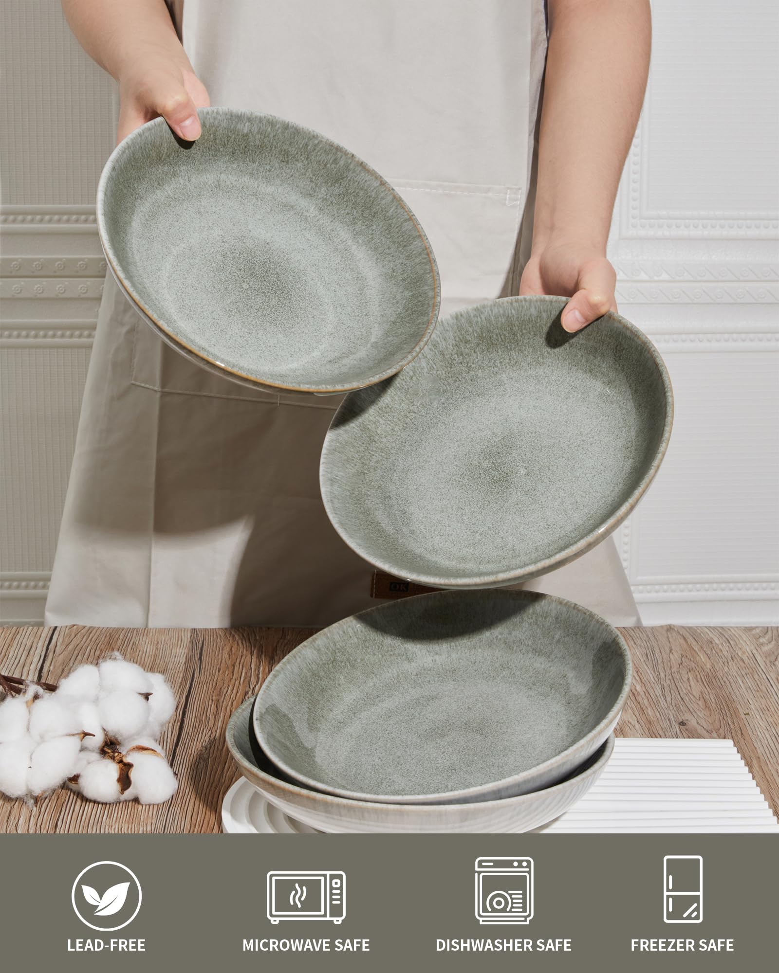 Pokini diseño apilable, facilita el almacenamiento en cocina.
