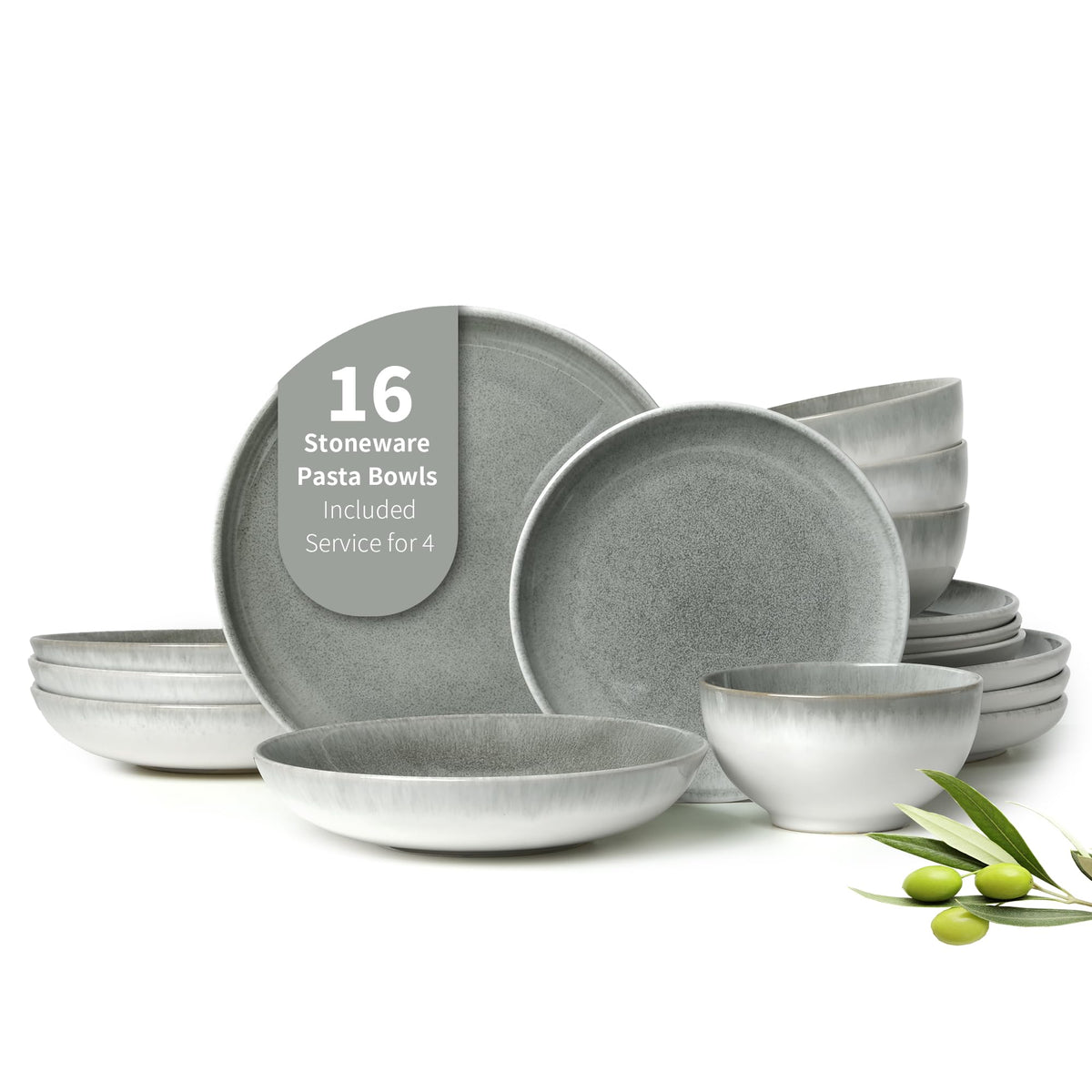 Pokini plato de cena de 10 pulgadas, ideal para platos principales.