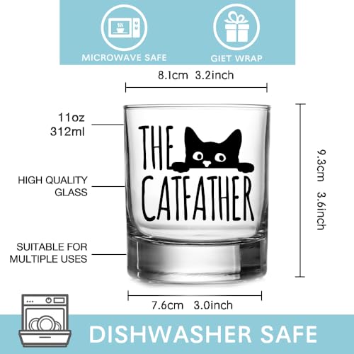 Base gruesa del vaso Pokolllee Catfather para mayor estabilidad.