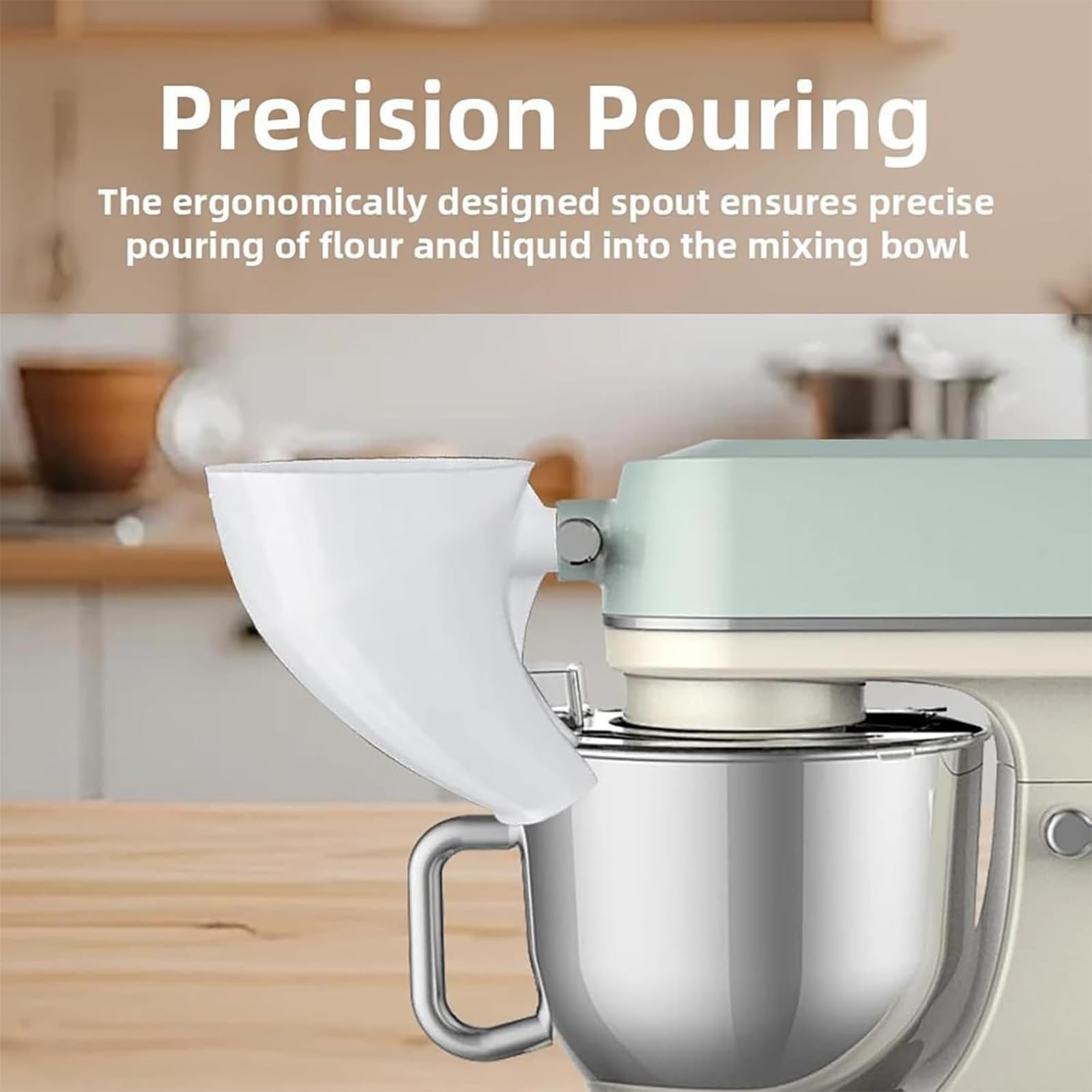 POMFAEE Diseño ergonómico del embudo para vertido limpio.