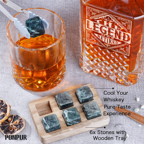 PONPUR pinzas de hielo de cristal para servicio elegante