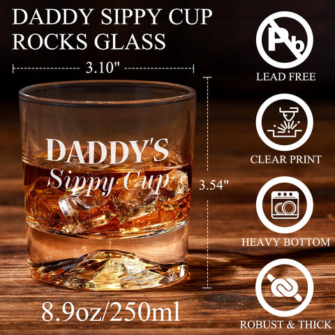 Detalle del vaso PONPUR, cristal claro para brindis con estilo