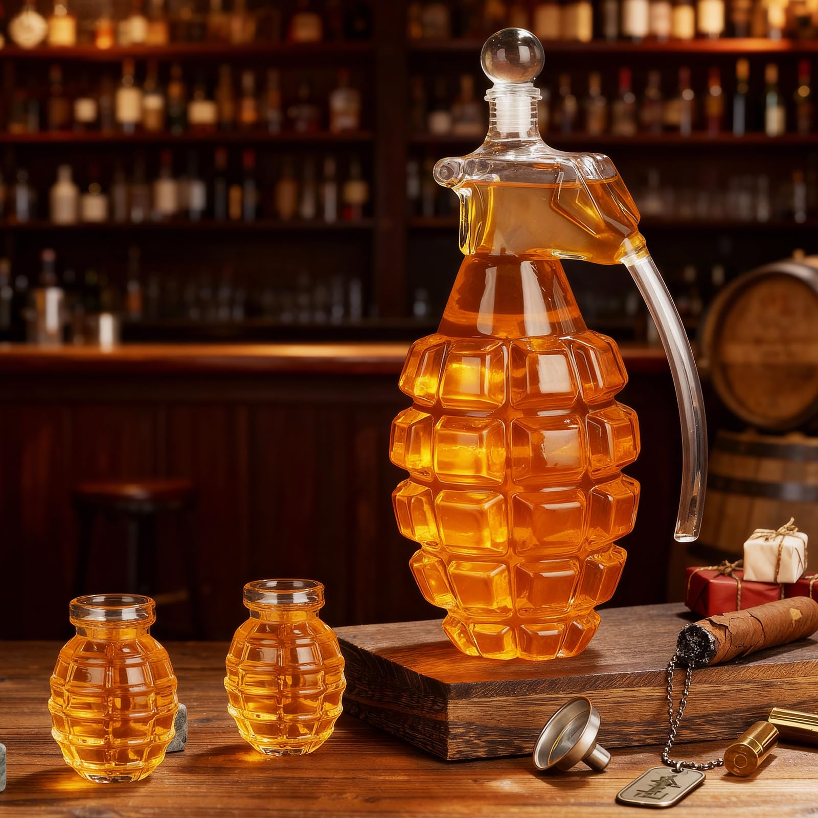 PONPUR vasos granada para whisky, regalo sofisticado para ocasiones.