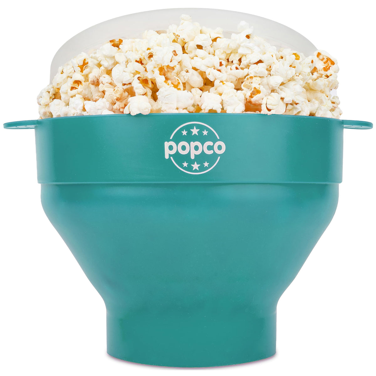 POPCO Palomitas de silicona con manijas para manejo cómodo y seguro