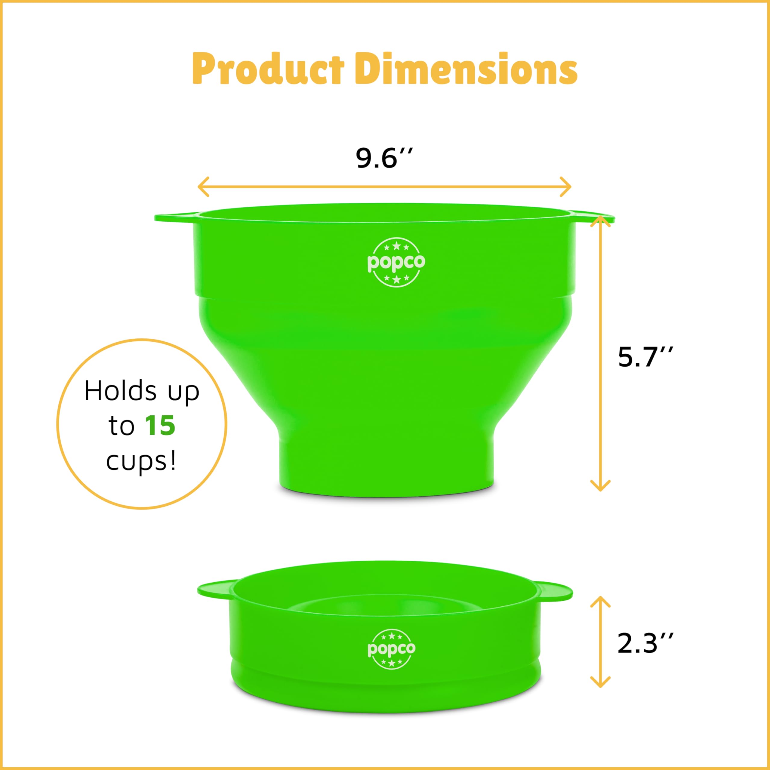 POPCO versión colapsable para guardar en cocina