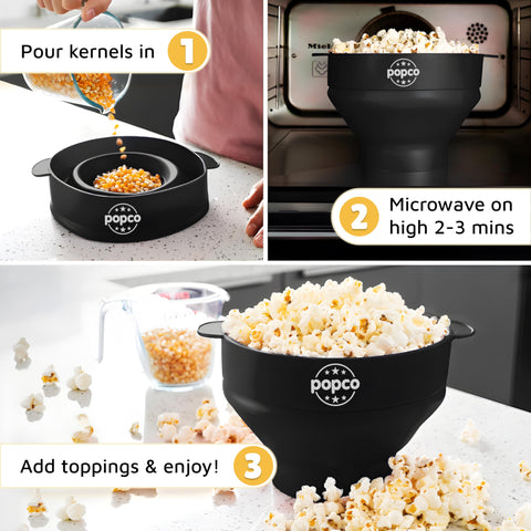 POPCO Ideal para noches en familia gracias a su capacidad y uso sencillo