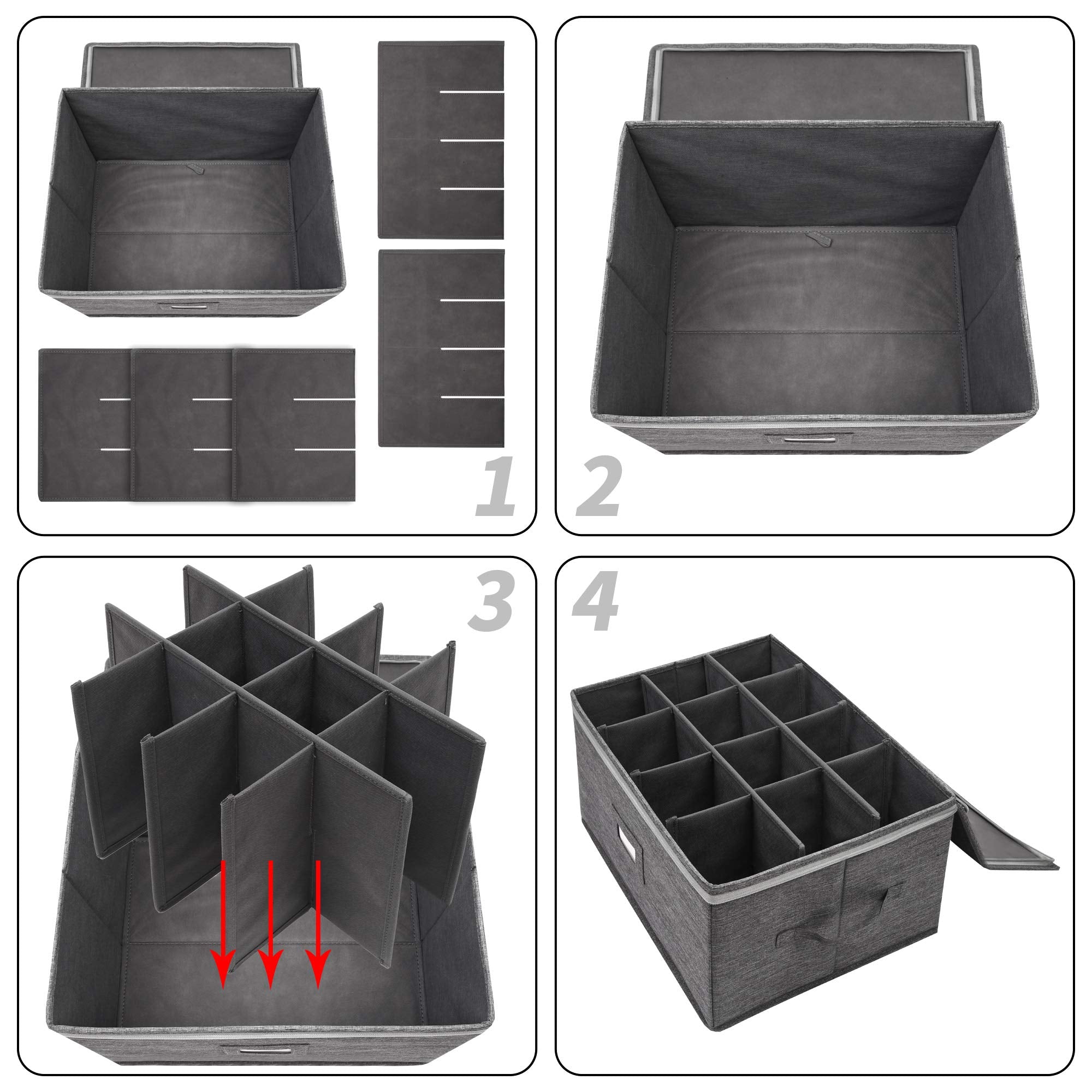 Popoly almacenamiento multiusos para cocina y sala, apto para copas y más.