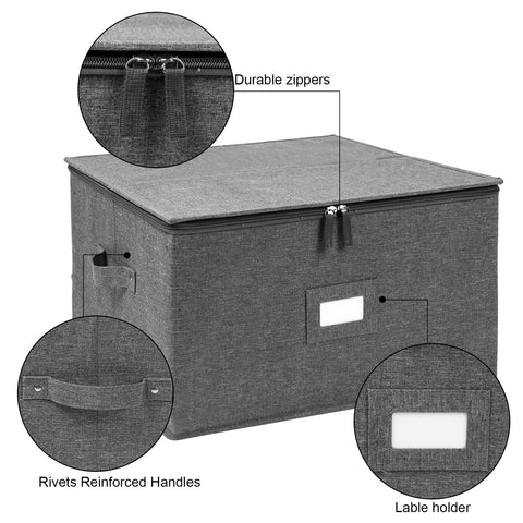Popoly: tapa plegable para guardado y despliegue sencillo.