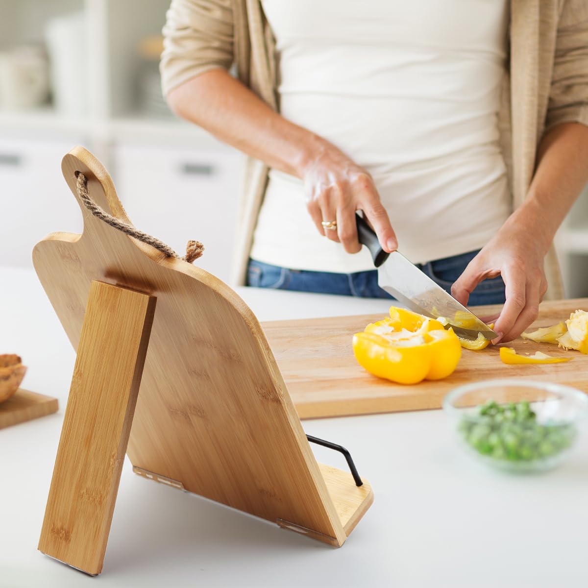 PopularLdo lectura fácil en la encimera para guiar la cocina.