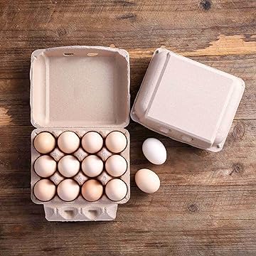 Poreids cartones para huevos apilables y compactos