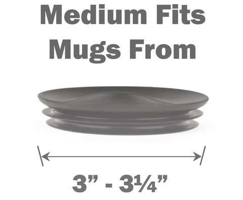 La tapa Porta Via de silicona para vaso portátil ofrece sellado seguro.