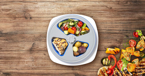 Portions Master plato para llevar, práctico en trabajo o viaje.