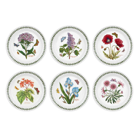 Portmeirion Botanic Garden: plato de ensalada de 8,5 pulgadas, apto para lavavajillas y uso diario.