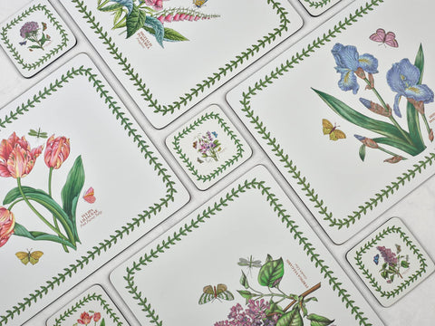 Portmeirion Botanic Garden posavasos, conjunto de 6, aptos para bebidas frías y calientes