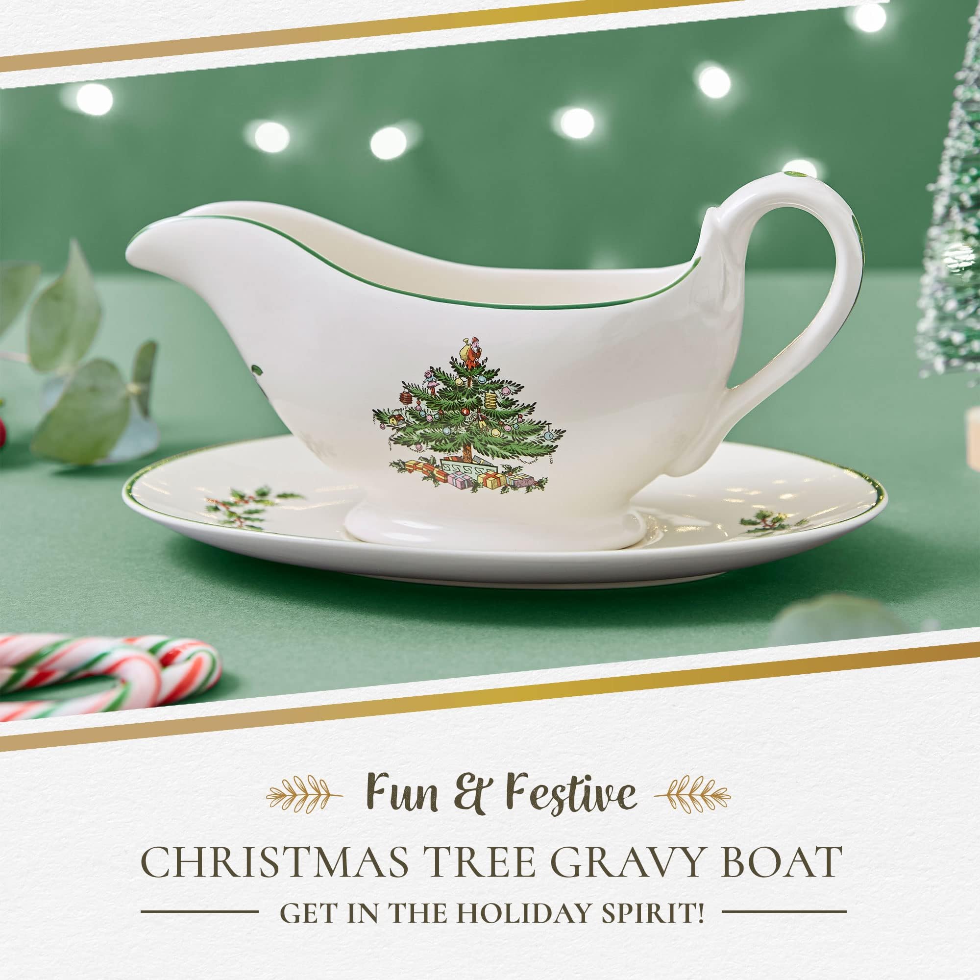 Portmeirion Spode bandeja de servir para Navidad