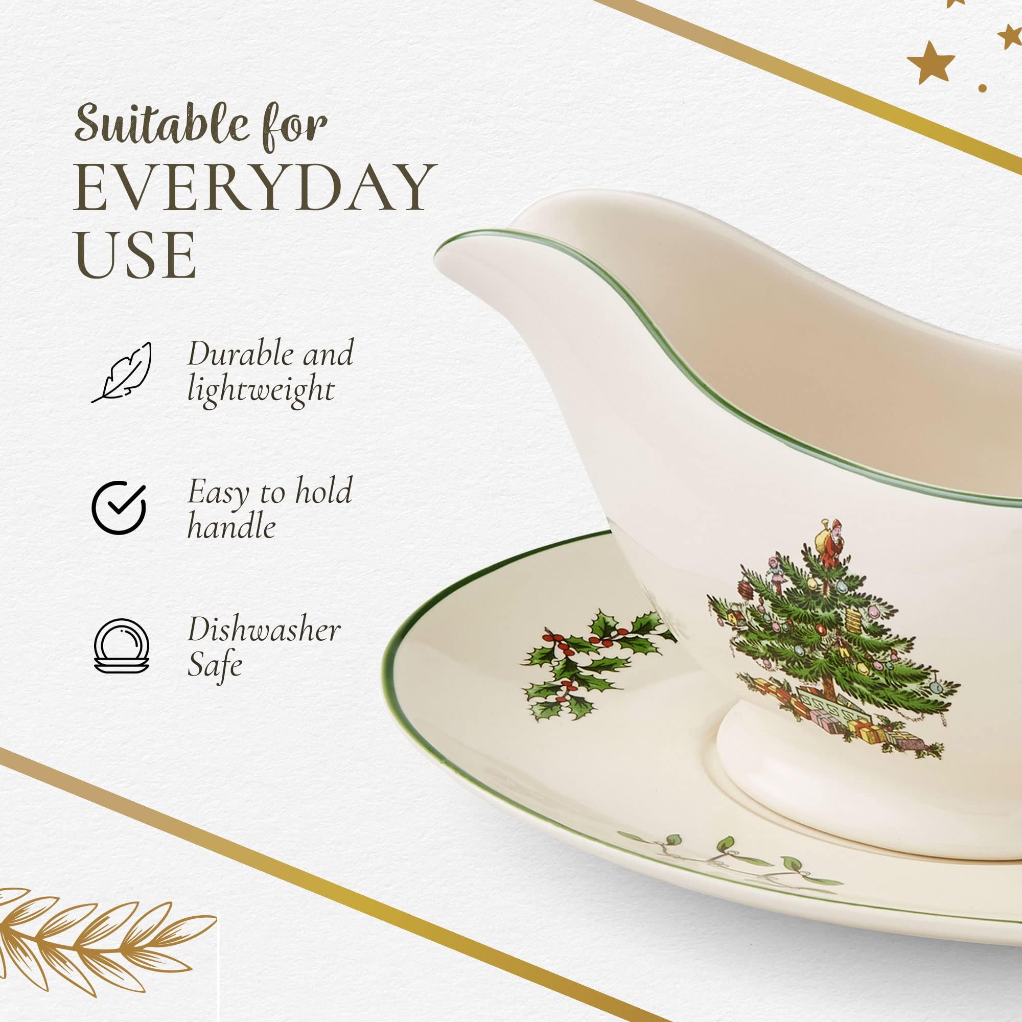 Portmeirion Spode regalo navideño elegante para la mesa