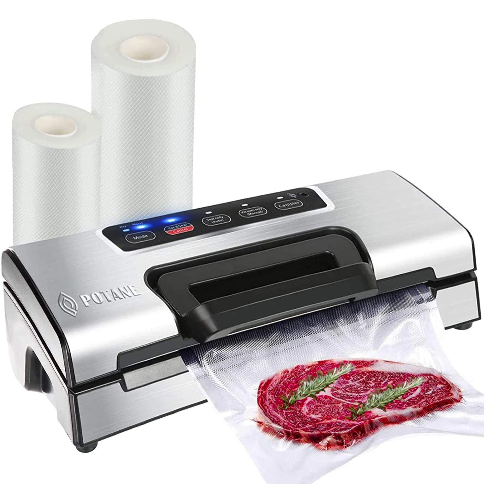 Potane Precision Vacuum Machine Pro en diseño compacto para cocina diaria, ideal para espacios pequeños
