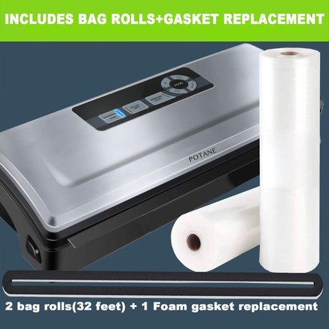 Selladora Potane con certificación ETL para seguridad y confiabilidad en la cocina.