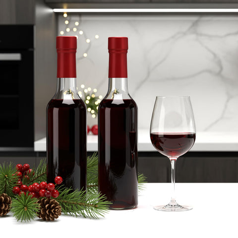 Botellas Potchen para coquito, limoncello y extractos
