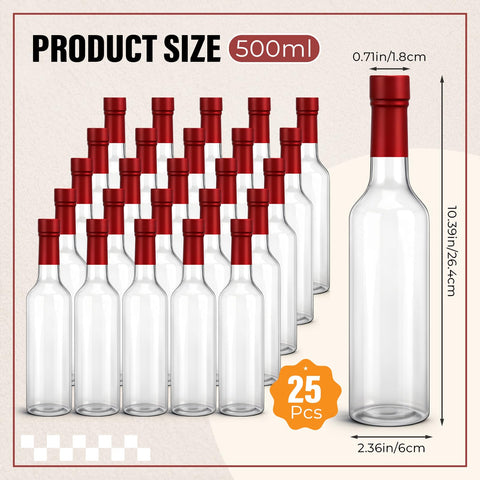 Cápsulas encogibles rojas Potchen para sellar botellas con estilo
