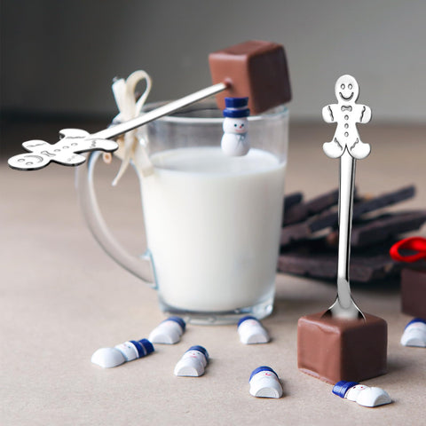 Cucharas Potchen multiusos para postres y bebidas festivas