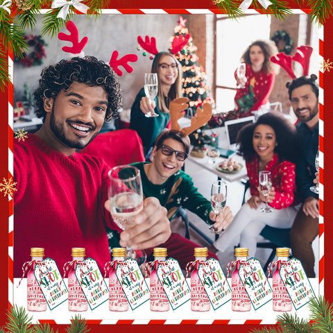 Cuerda roja y blanca Potchen para atar tarjetas de regalo