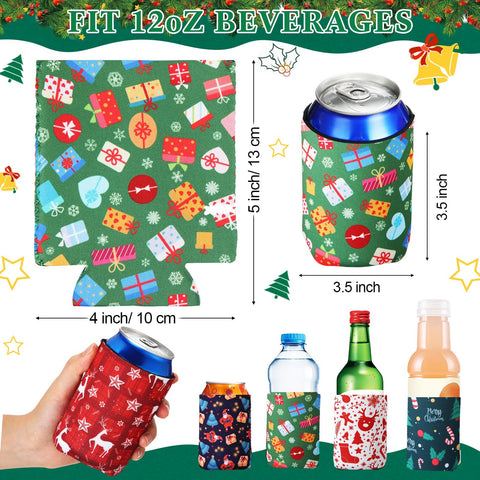 Potchen neopreno aislante para lata 12oz protege manos frías