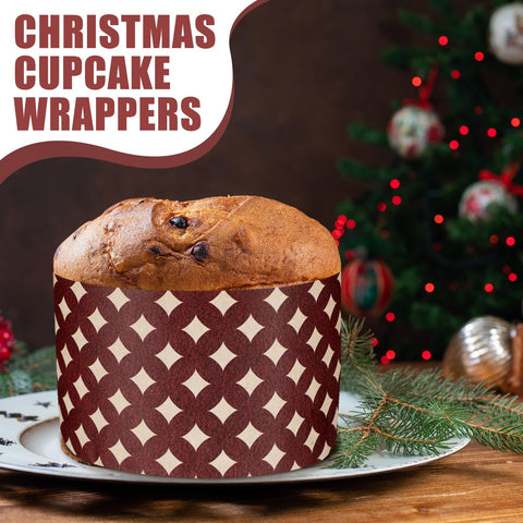 Potchen moldes para panettone en dos estilos, perfectos para decorar tus fiestas